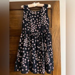 Cherry blossoms print mini dress